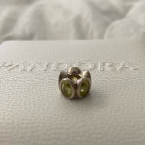 Pandora green charm